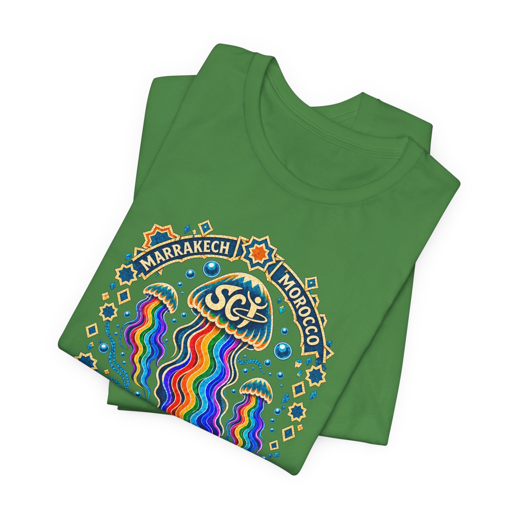 Marrakech Morocco Festival Tee — Rainbow Desert Graphic T-Shirt - Image 23