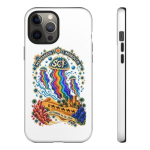 Marrakech Festival Phone Case – 'SGL' Rainbow Jellyfish Design (Sept 24–26, 2022)