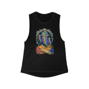 Rainbow jellyfish. Moroccan desert. Women's Tank Top