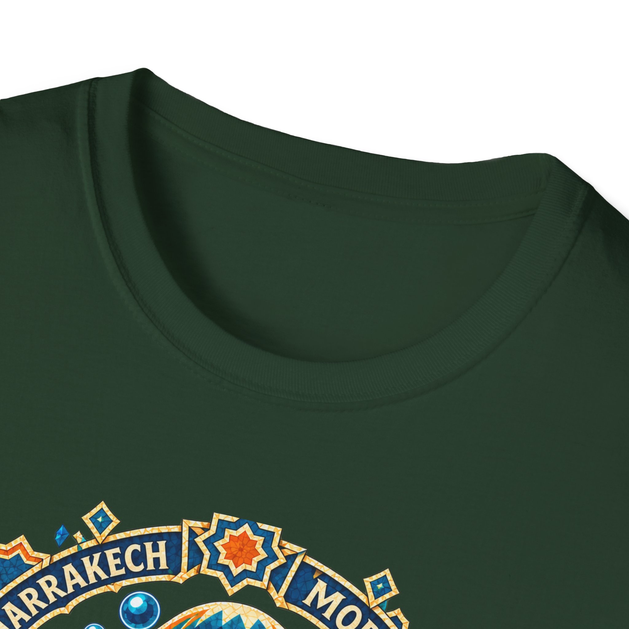 Marrakech Morocco Desert Vibes T-Shirt — Rainbow Dunes Festival Tee - Image 23