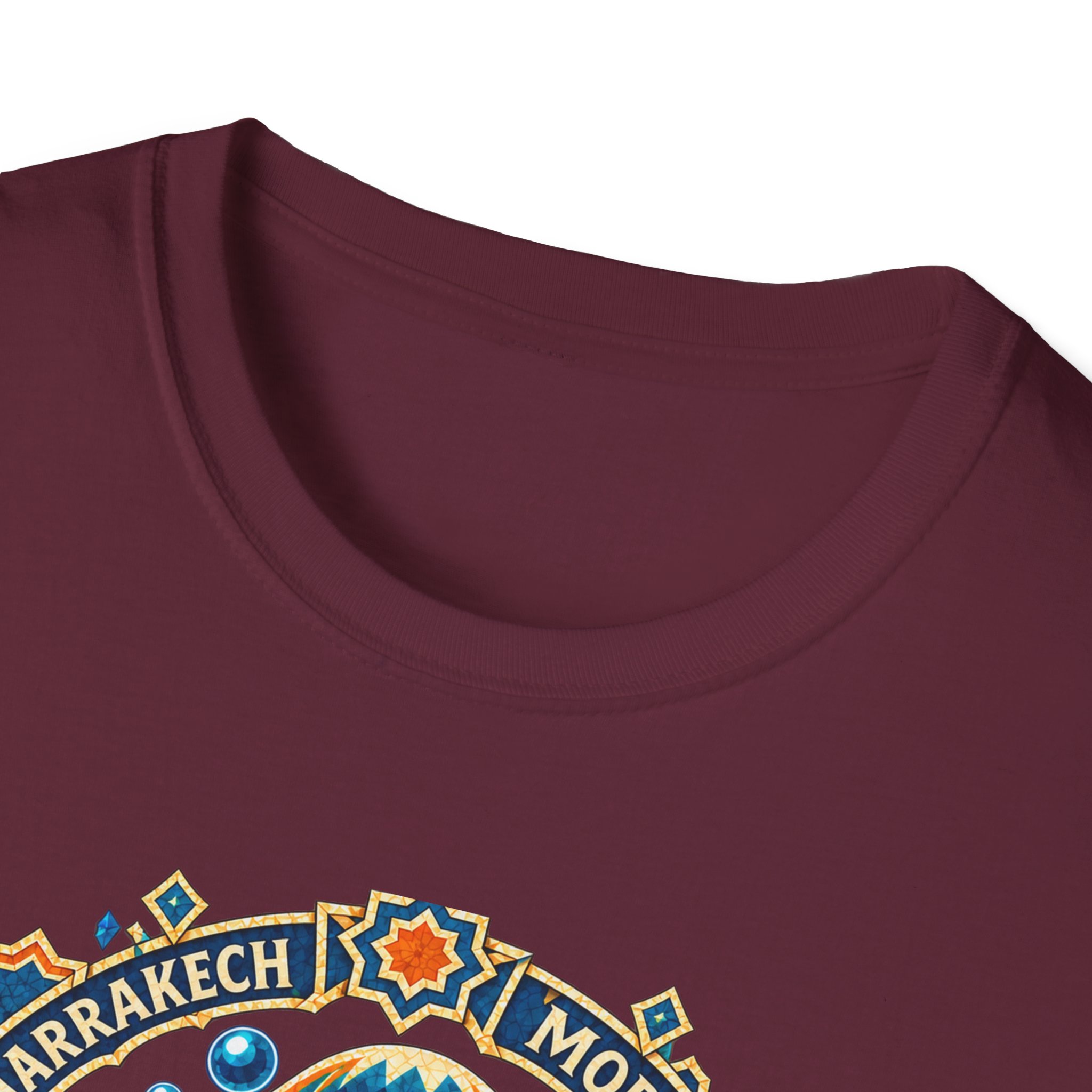 Marrakech Morocco Desert Vibes T-Shirt — Rainbow Dunes Festival Tee - Image 3