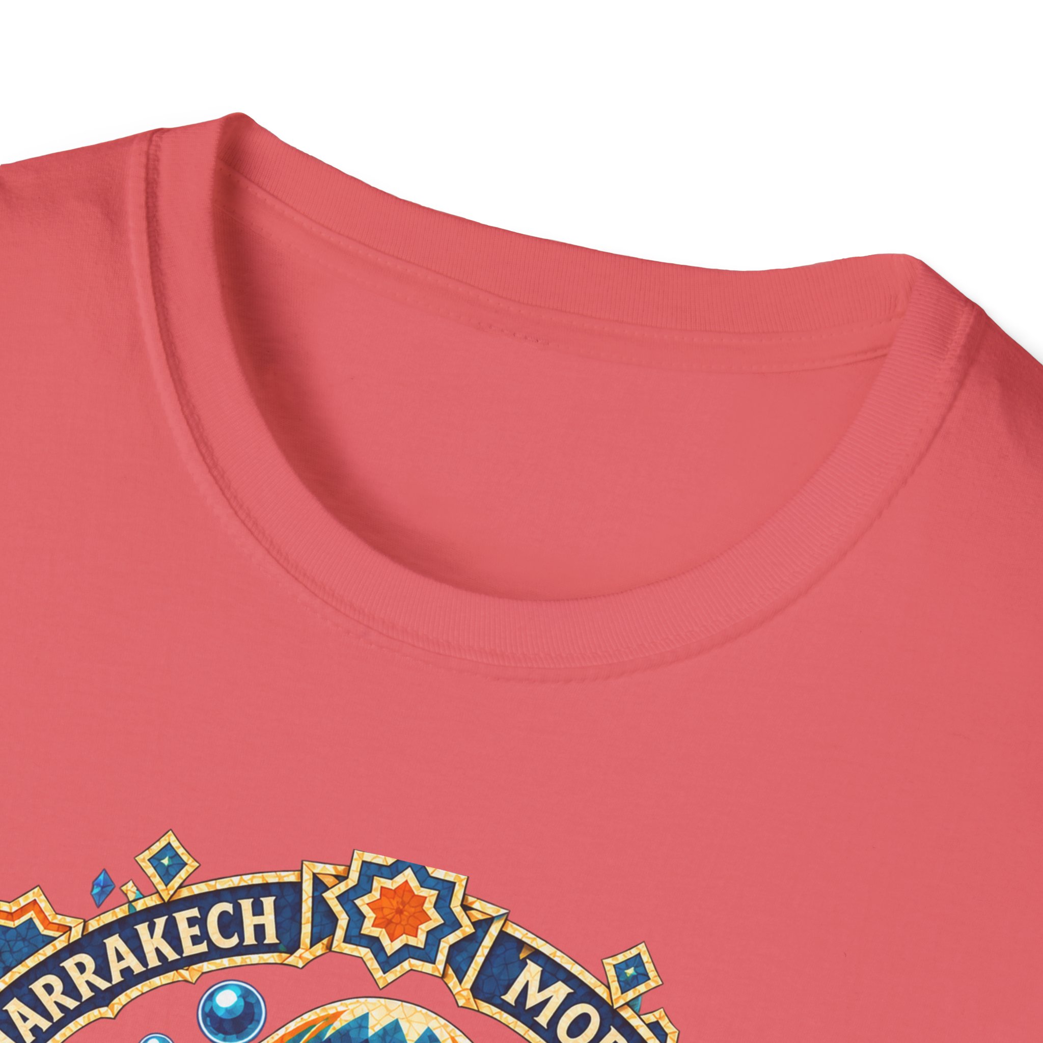 Marrakech Morocco Desert Vibes T-Shirt — Rainbow Dunes Festival Tee - Image 15