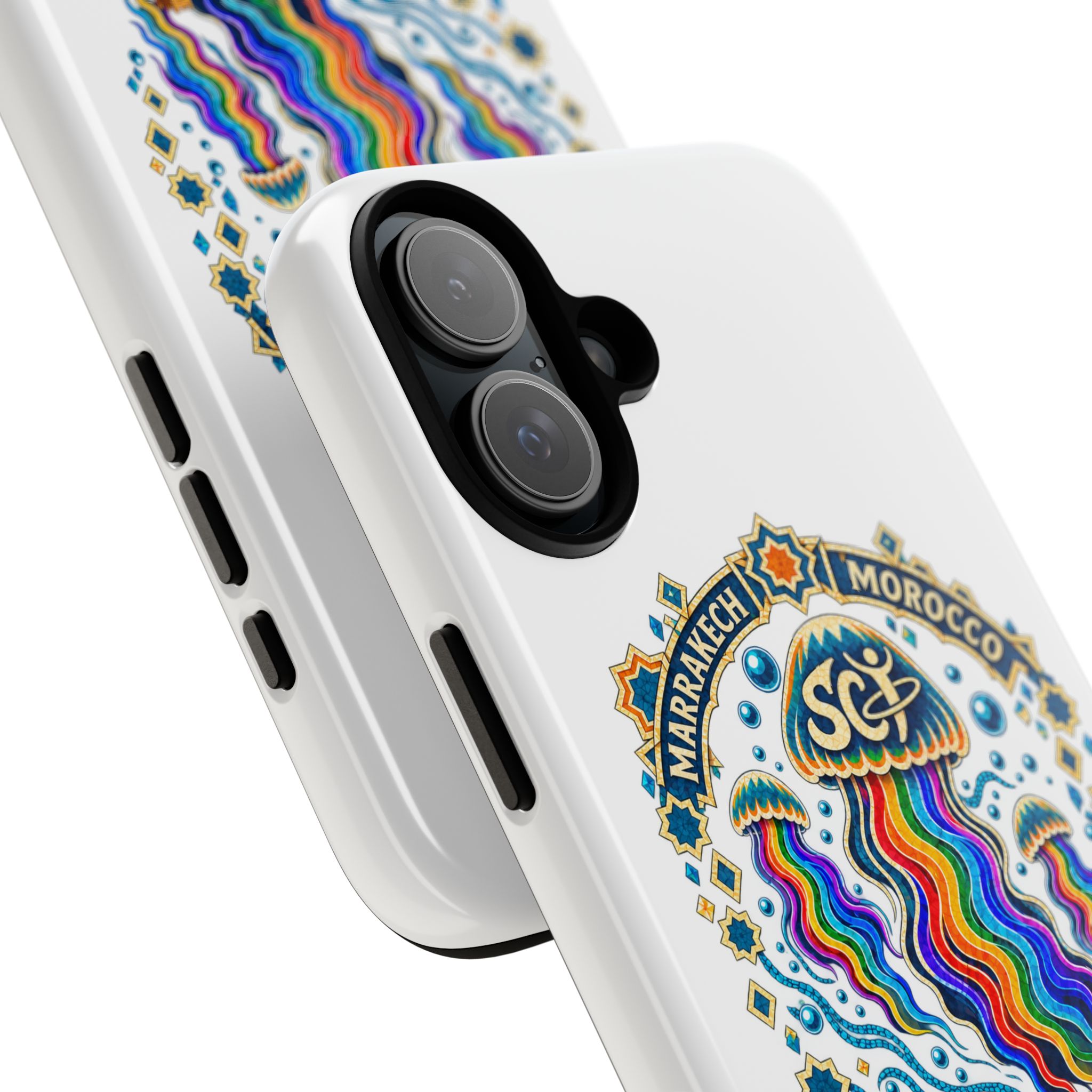 Marrakech Festival Phone Case – 'SGL' Rainbow Jellyfish Design (Sept 24–26, 2022) - Image 28