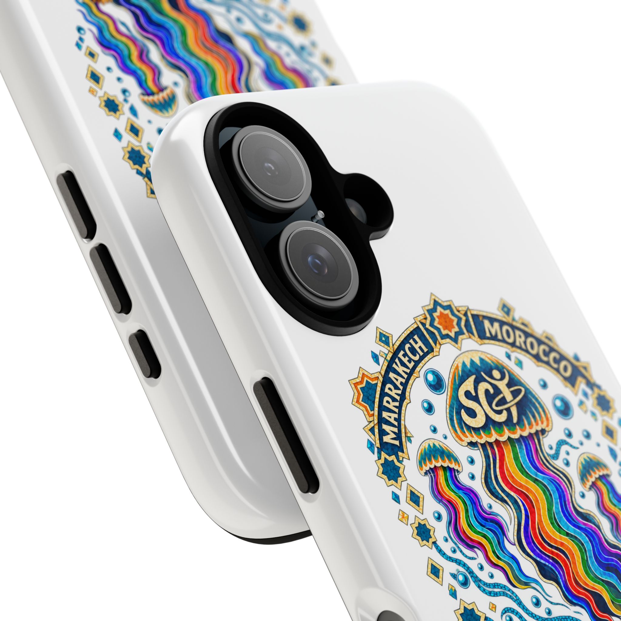 Marrakech Festival Phone Case – 'SGL' Rainbow Jellyfish Design (Sept 24–26, 2022) - Image 35