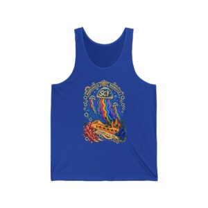 Rainbow jellyfish. Moroccan desert. Women's Tank Top
