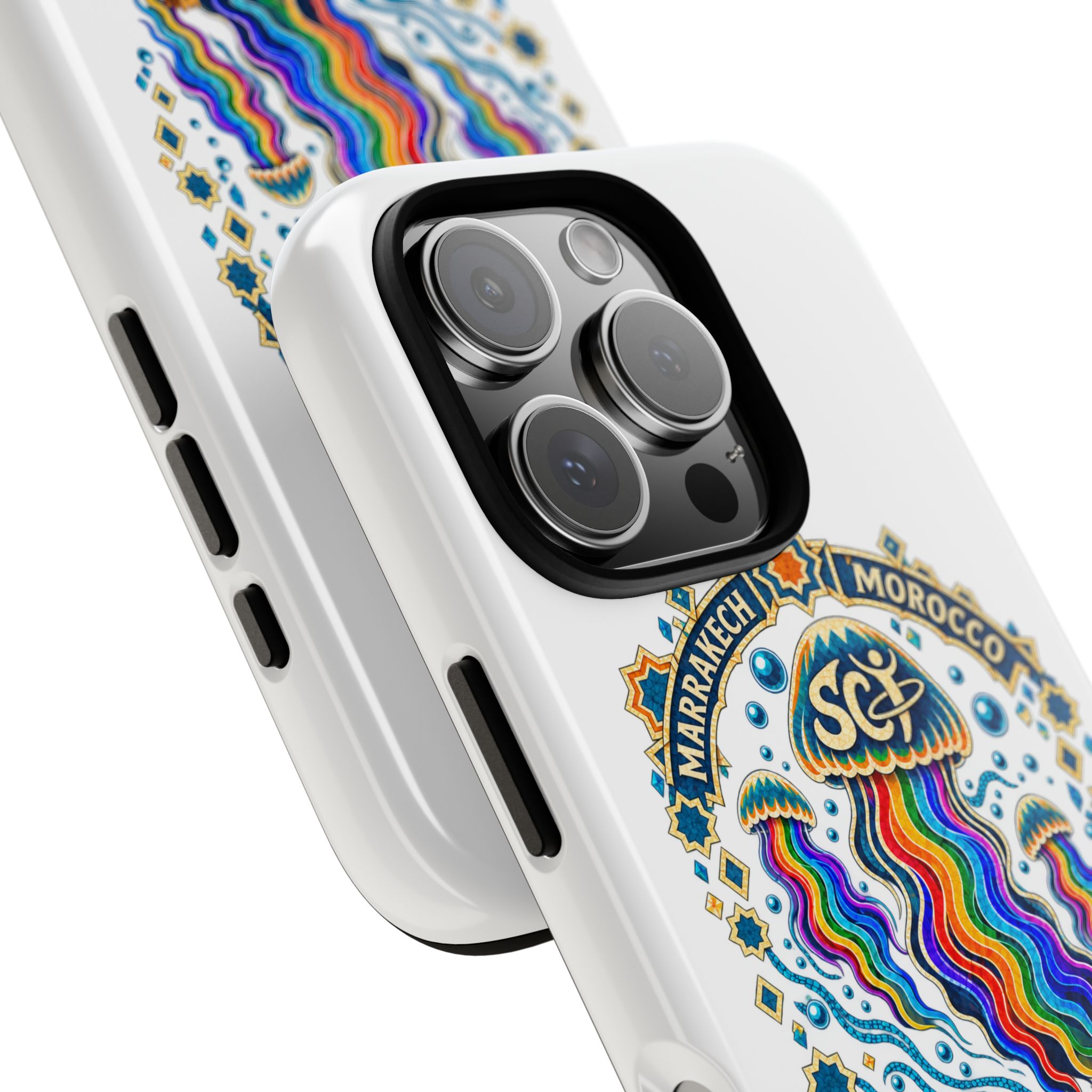 Marrakech Festival Phone Case – 'SGL' Rainbow Jellyfish Design (Sept 24–26, 2022) - Image 39