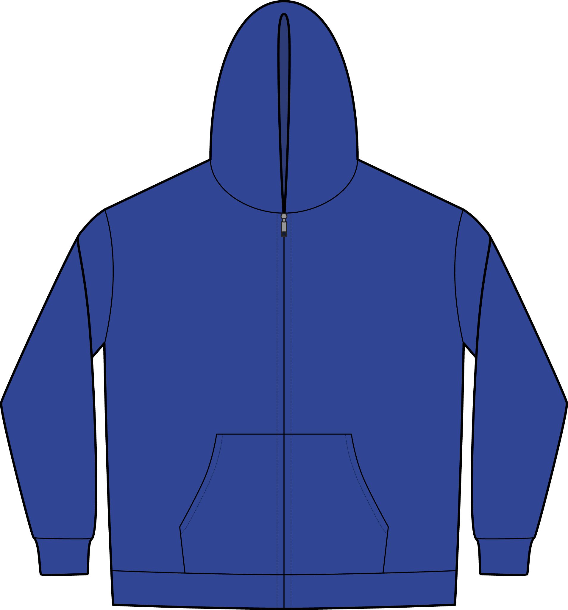 Women's Full-Zip Hoodie — Athletic Zip-Up - Image 9