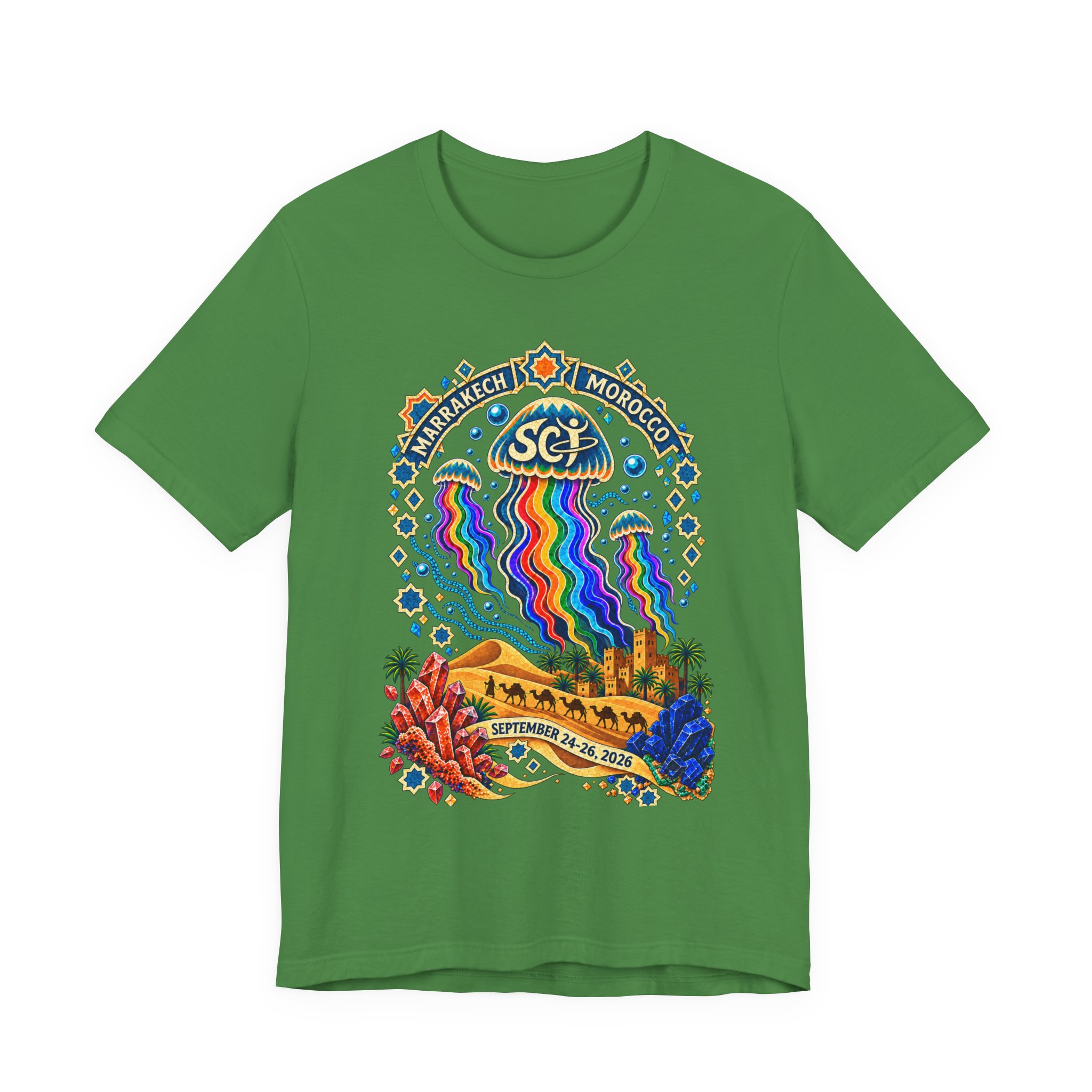 Marrakech Morocco Festival Tee — Rainbow Desert Graphic T-Shirt - Image 21