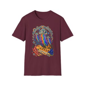 Marrakech Morocco Desert Vibes T-Shirt — Rainbow Dunes Festival Tee