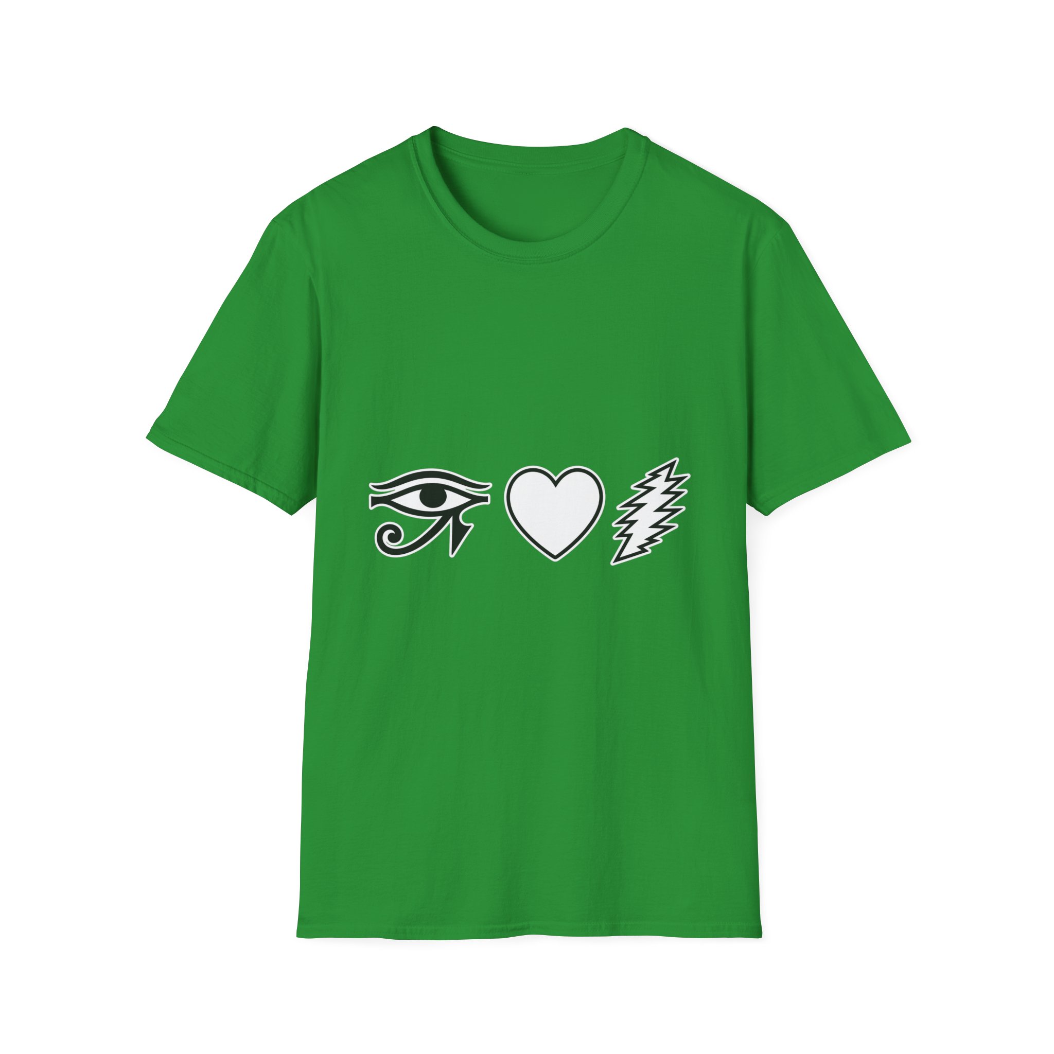 Eye Heart Bolt Super Soft T-Shirt - Image 25