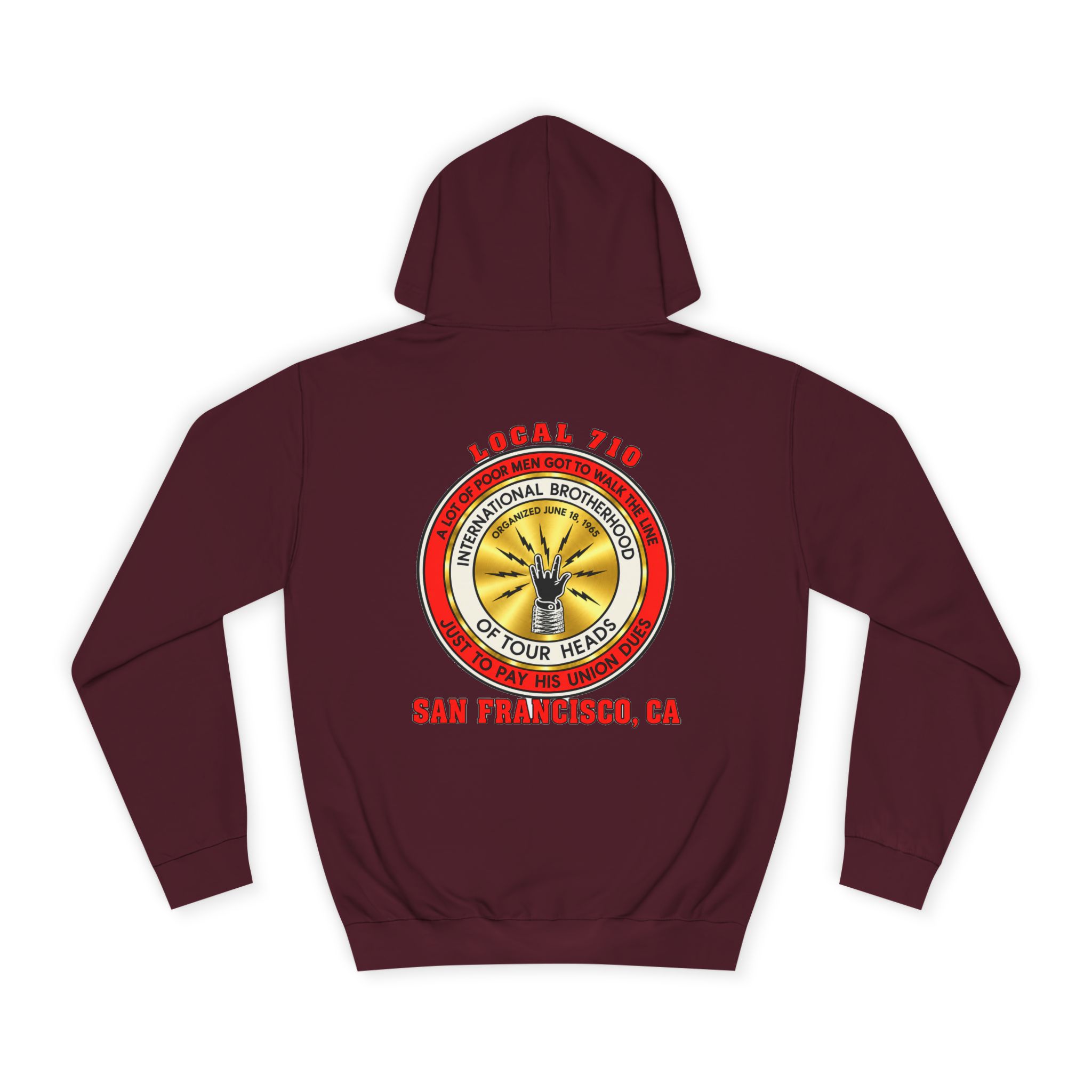 International Brotherhood of Tour Heads Hooded Sweatshirt - Image 66