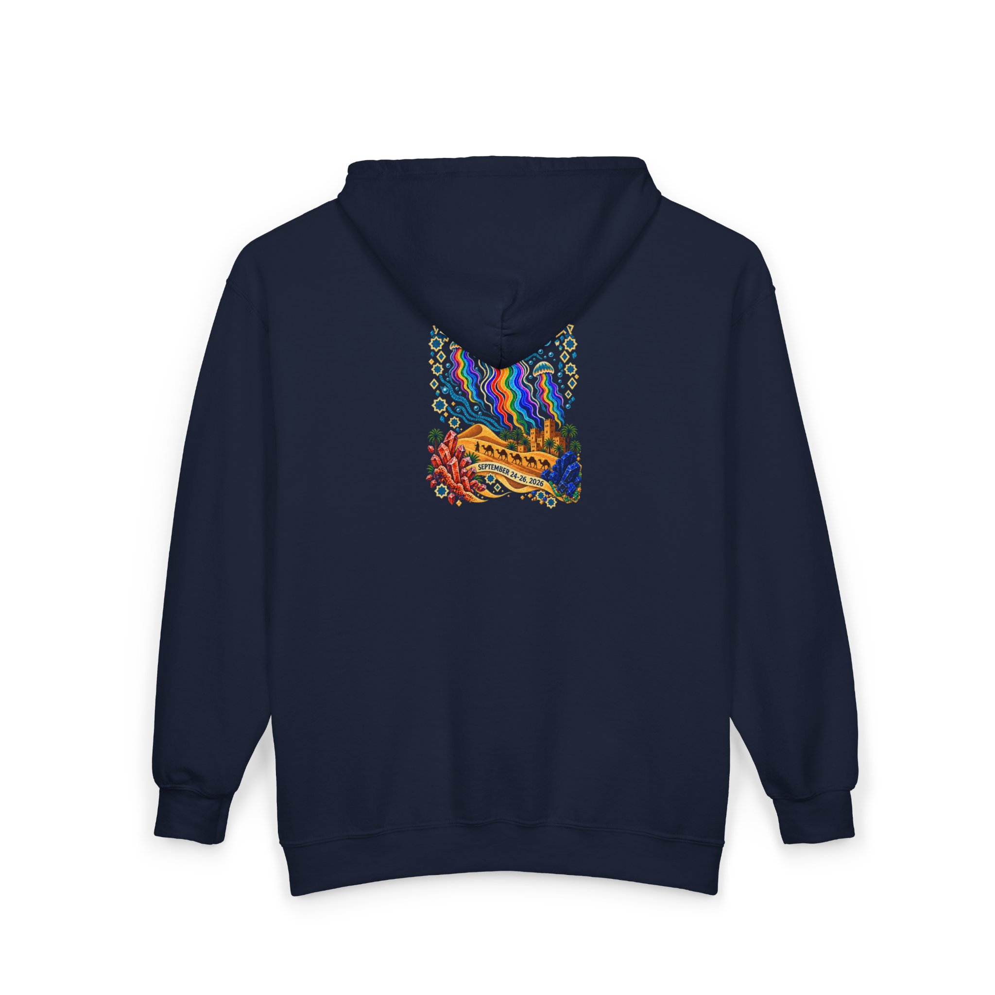 SCI Morocco 2026 Zip Hoodie — Colorful Back Print - Image 14