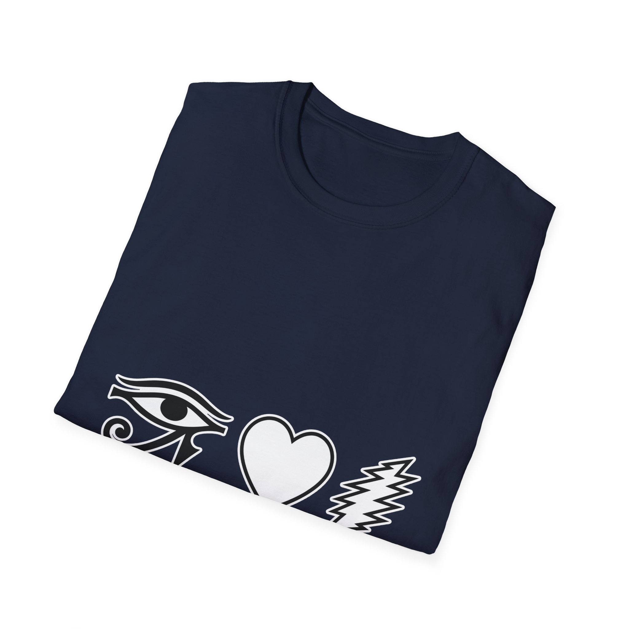 Eye Heart Bolt Super Soft T-Shirt - Image 40