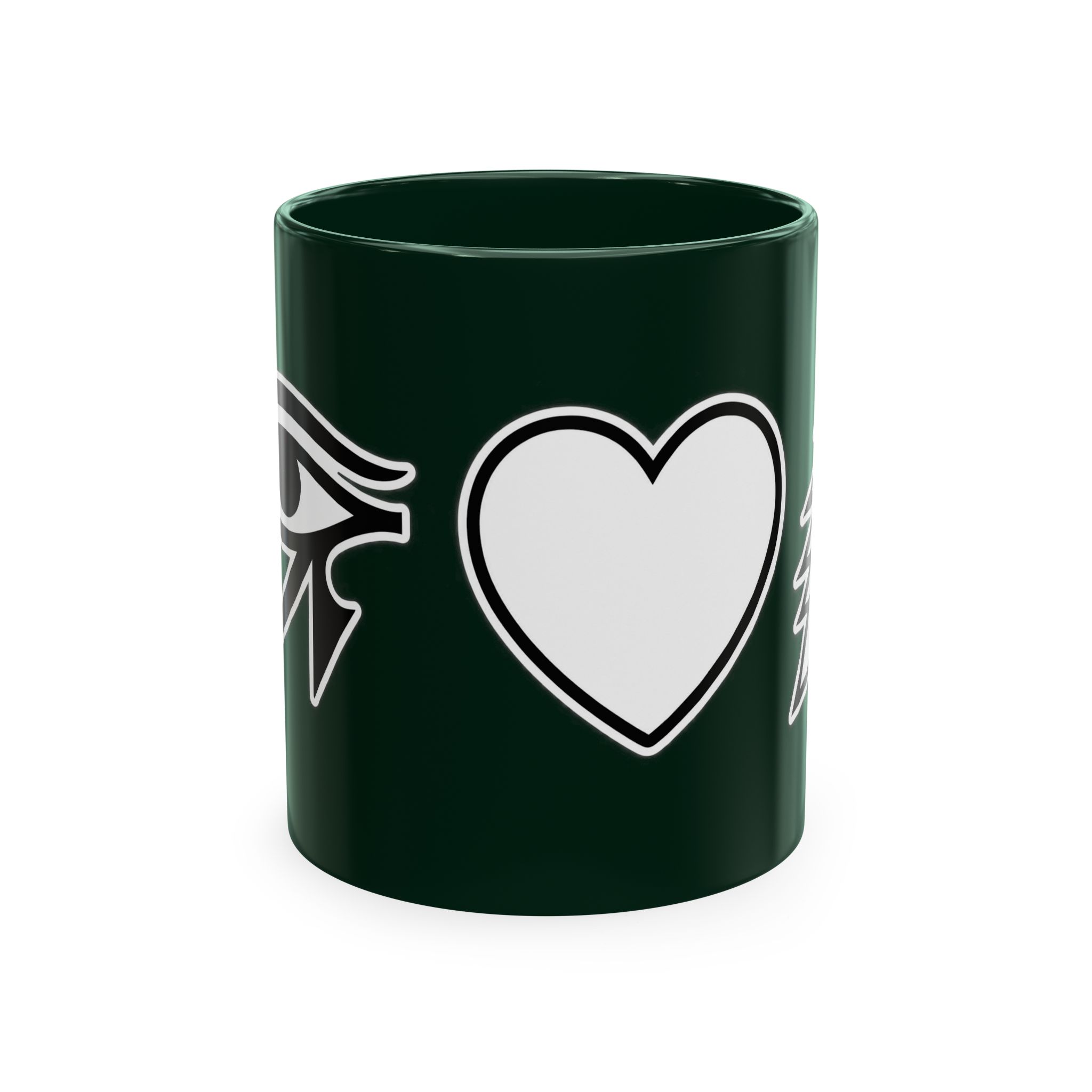 Eye Heart Bolt Coffee Cup - Image 2