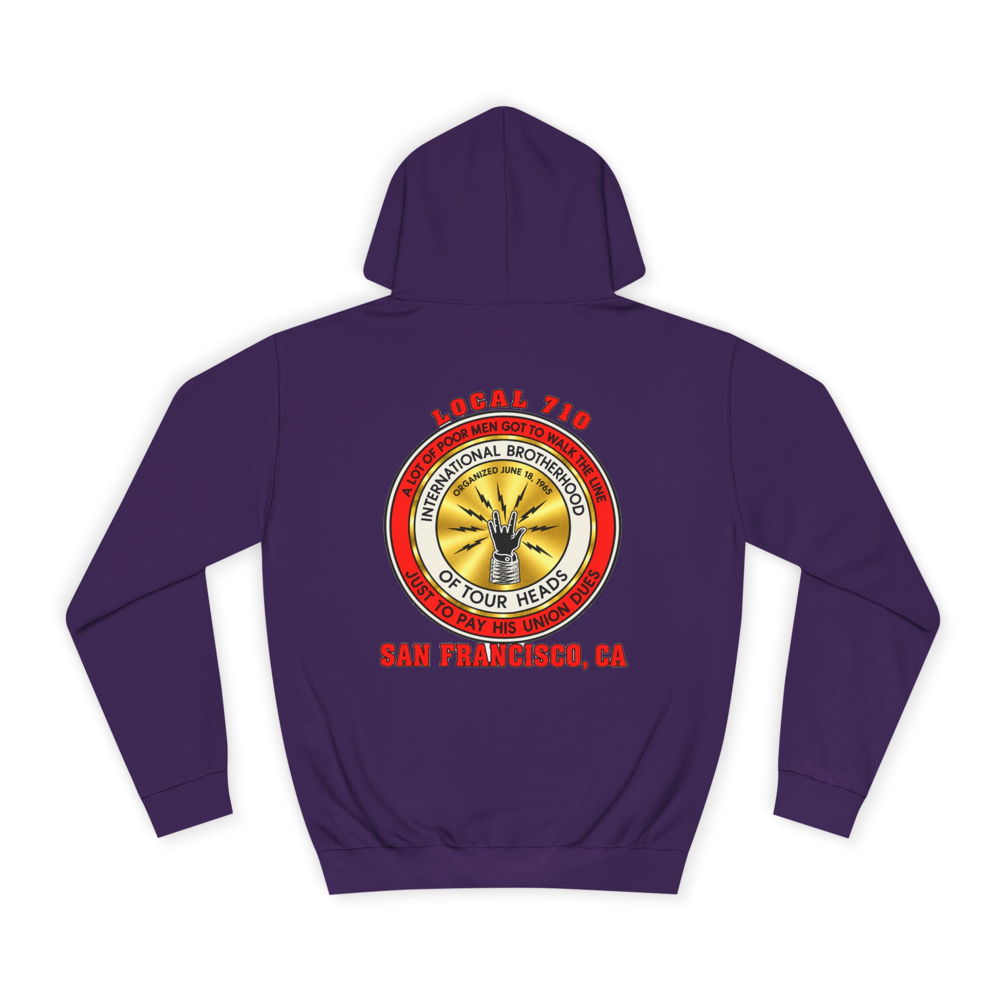International Brotherhood of Tour Heads Hooded Sweatshirt - Image 54