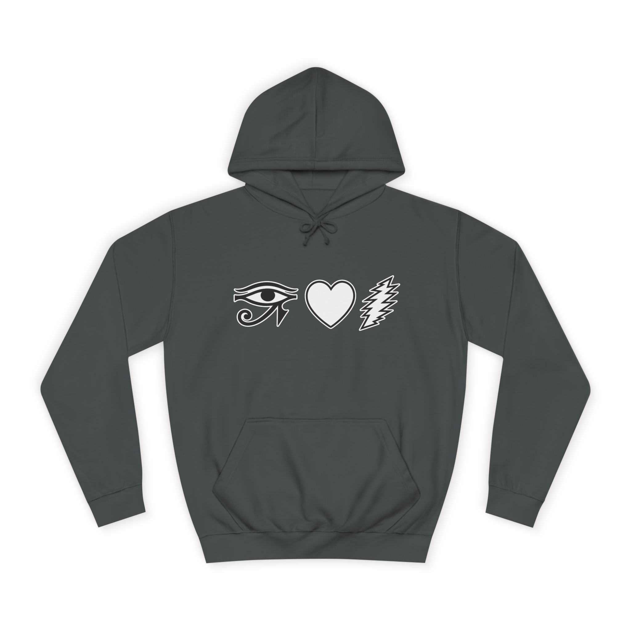 Eye Heart Bolt Hoodie Pullover - Image 29