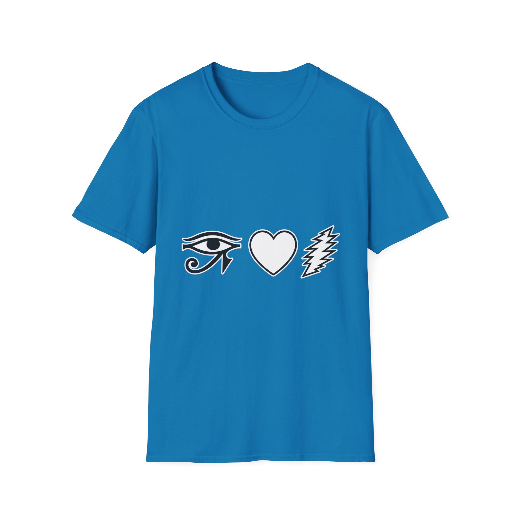 Eye Heart Bolt Super Soft T-Shirt - Image 29