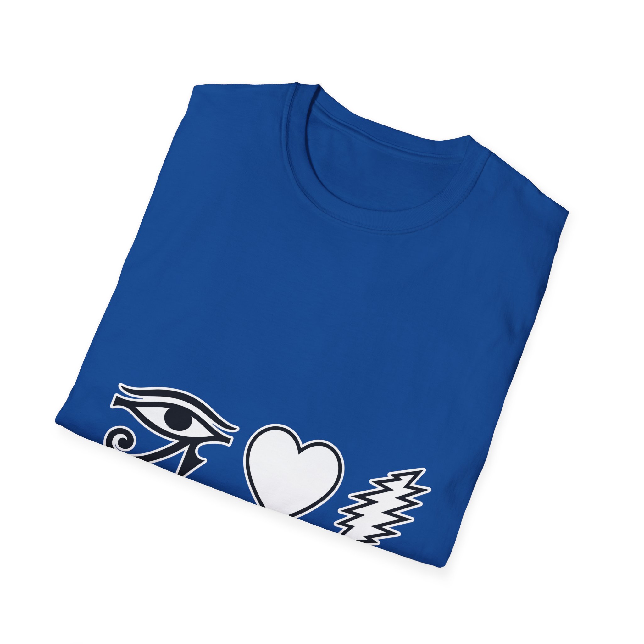 Eye Heart Bolt Super Soft T-Shirt - Image 36