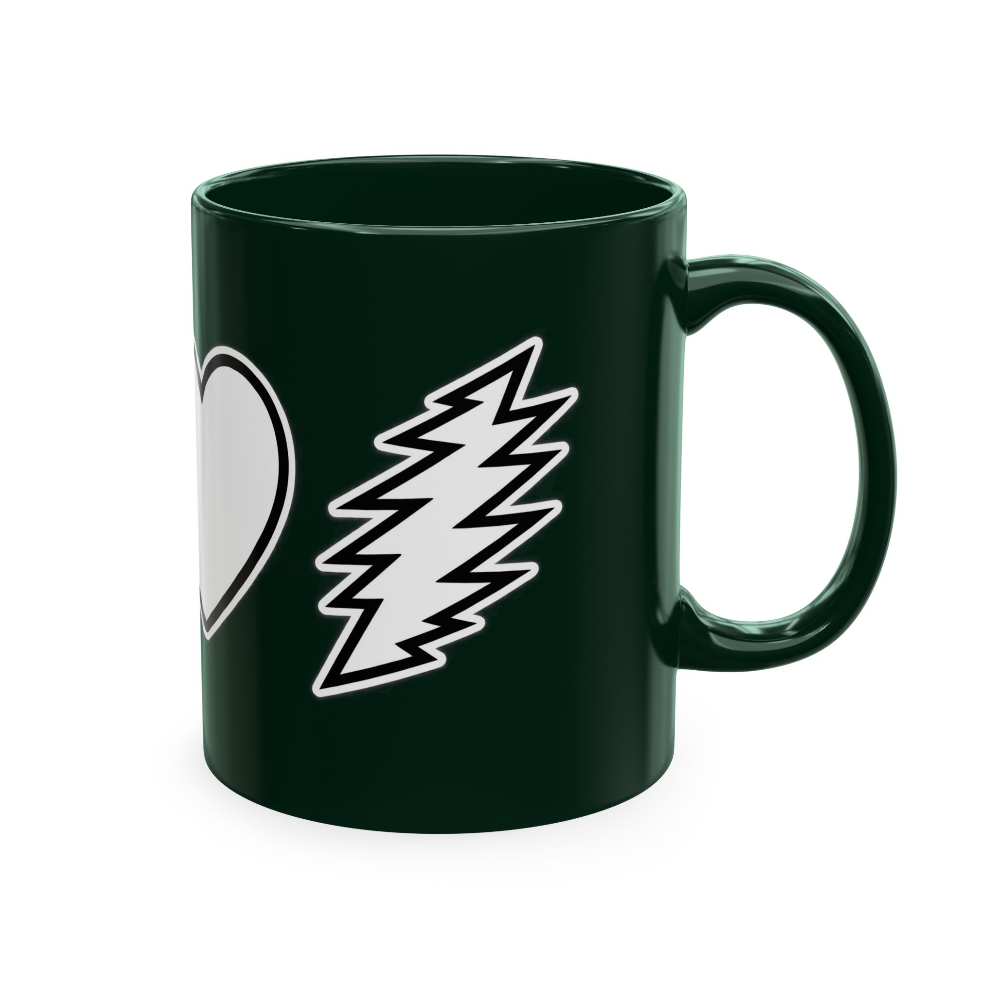 Eye Heart Bolt Coffee Cup - Image 4