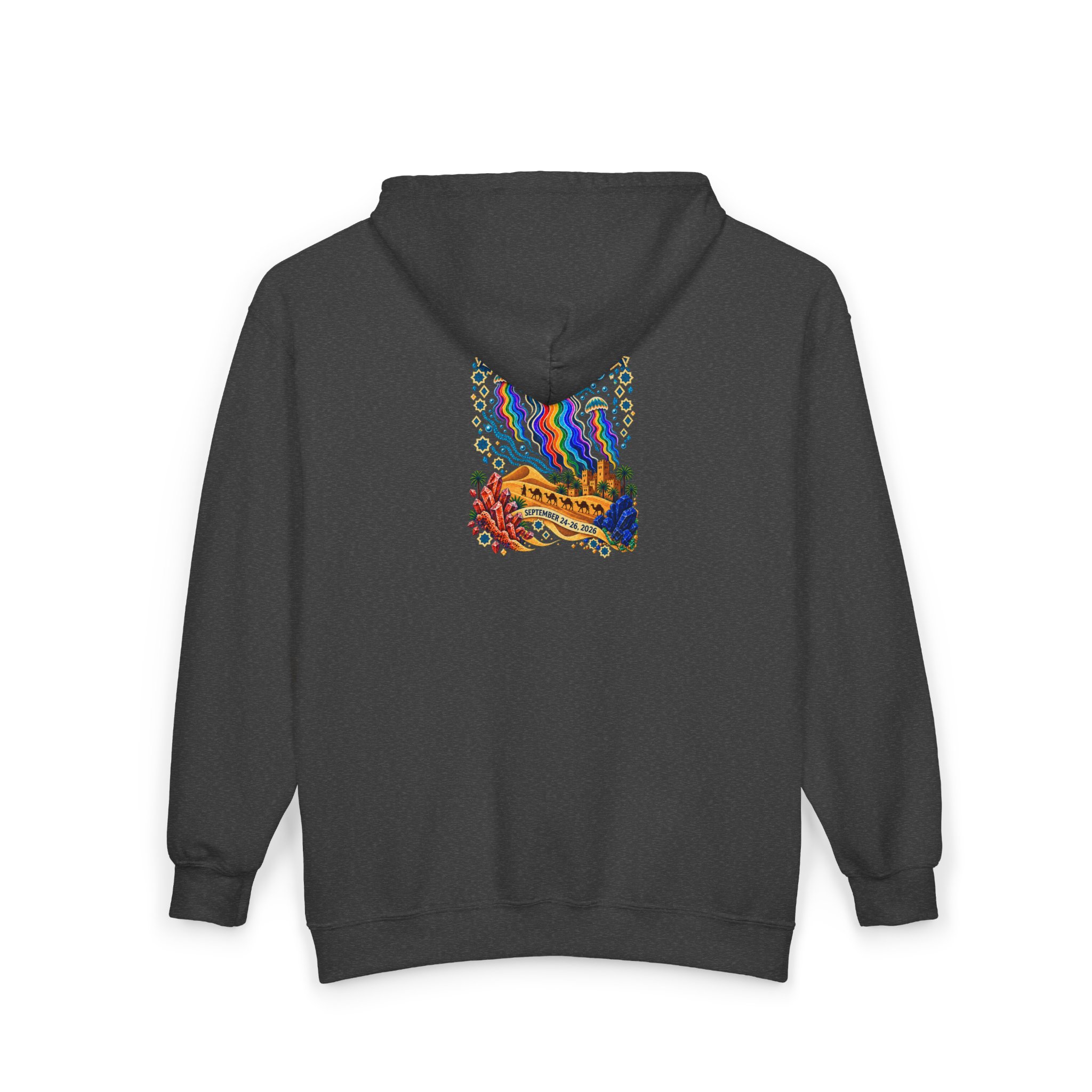 SCI Morocco 2026 Zip Hoodie — Colorful Back Print - Image 10