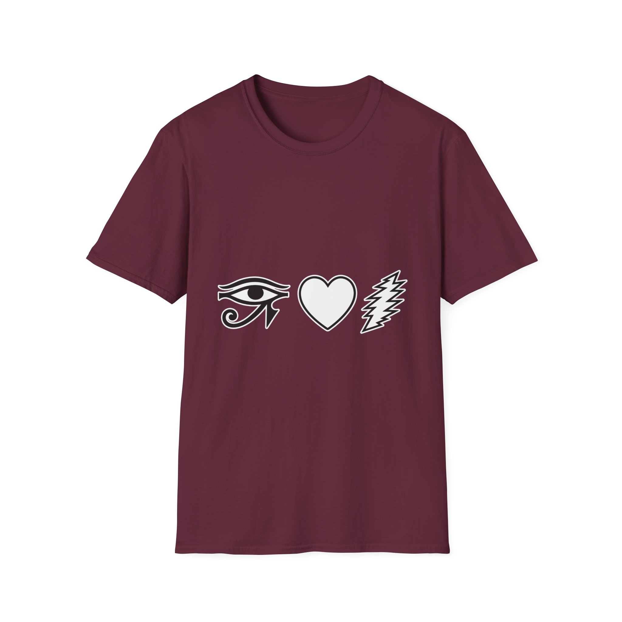 Eye Heart Bolt Super Soft T-Shirt - Image 13