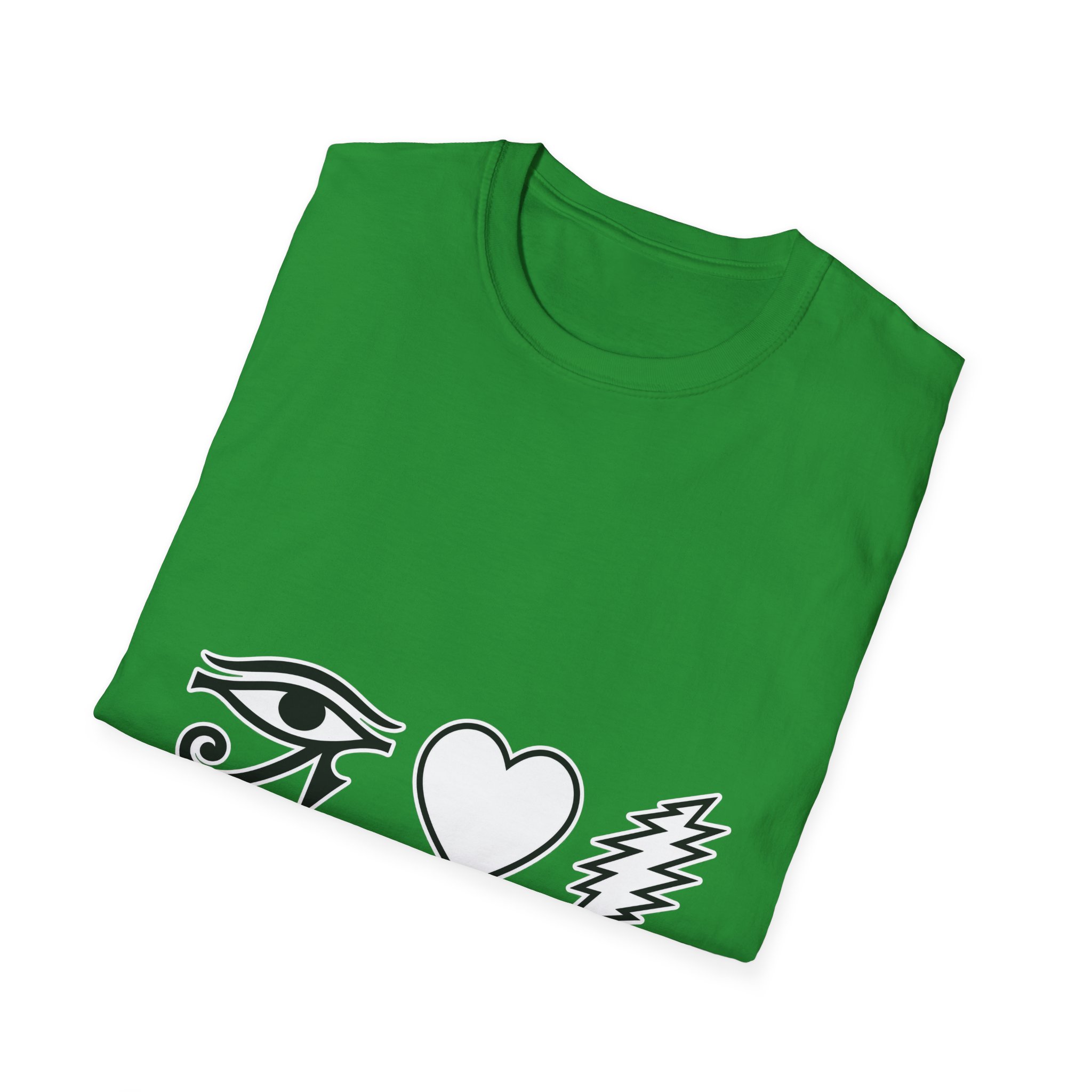Eye Heart Bolt Super Soft T-Shirt - Image 28