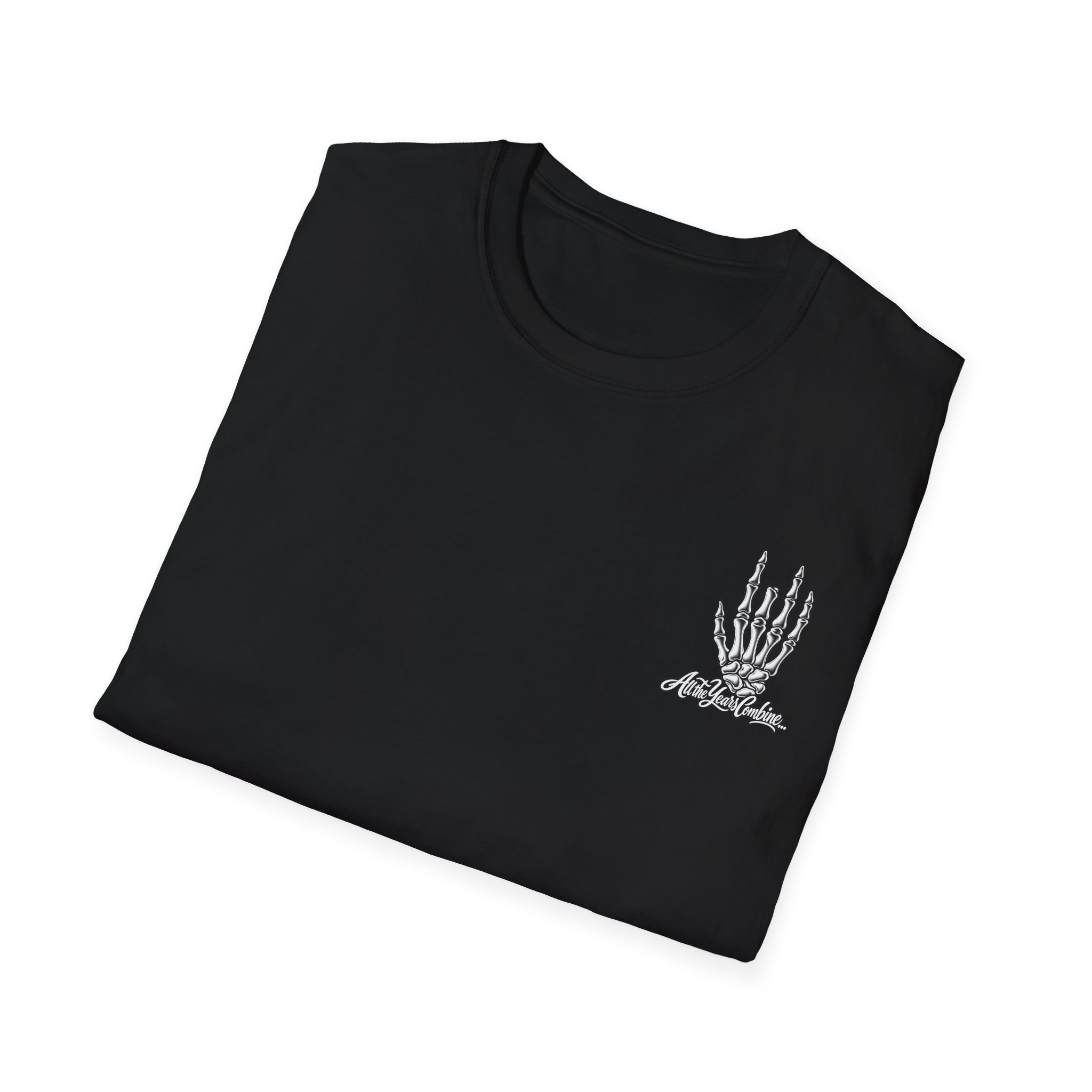 All the Years Combine Jerry Skeleton Hand Super Soft Shirt - Image 4