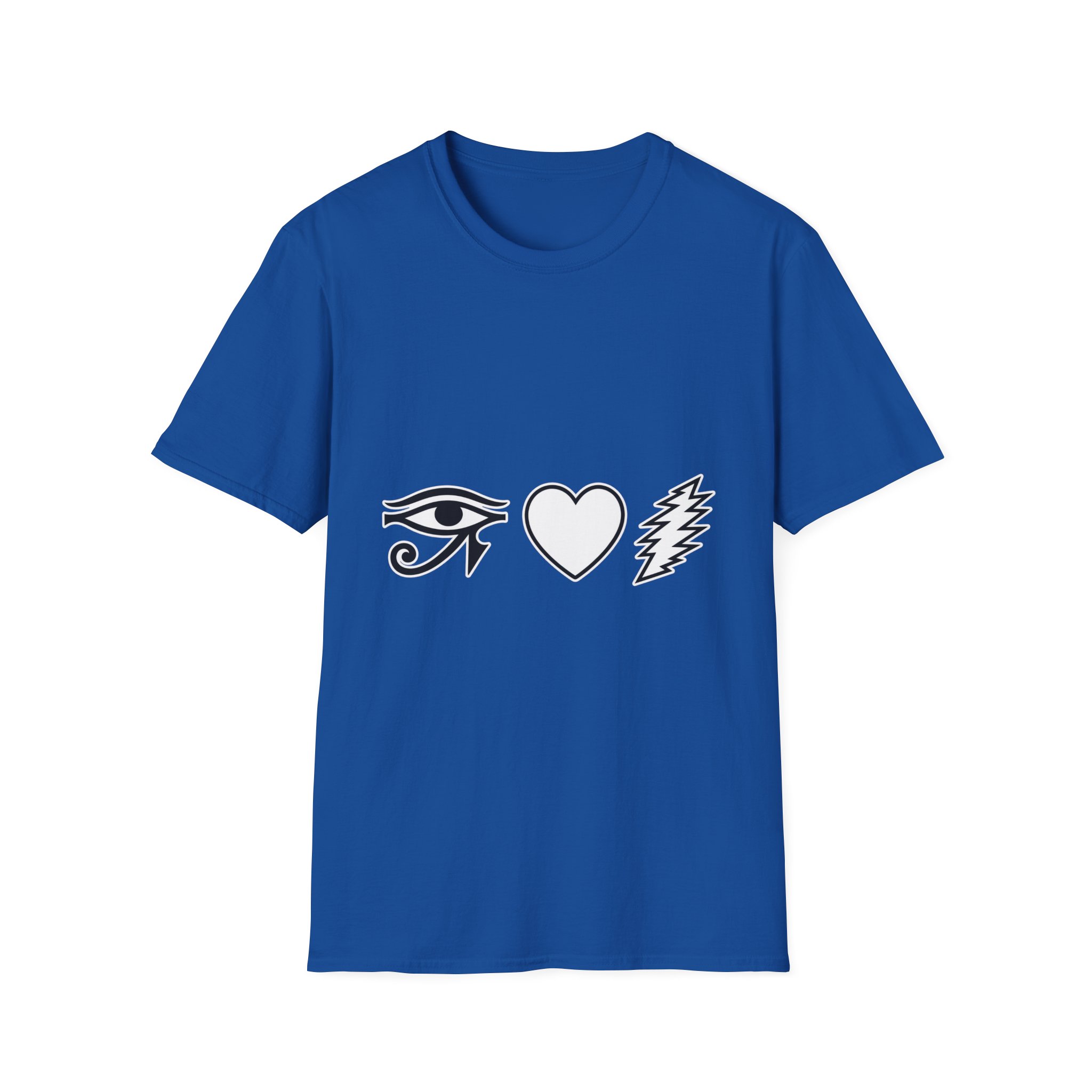 Eye Heart Bolt Super Soft T-Shirt - Image 33
