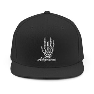 All the Years Combine — Jerry Skeleton Hand Snapback Hat — Embroidered Cap
