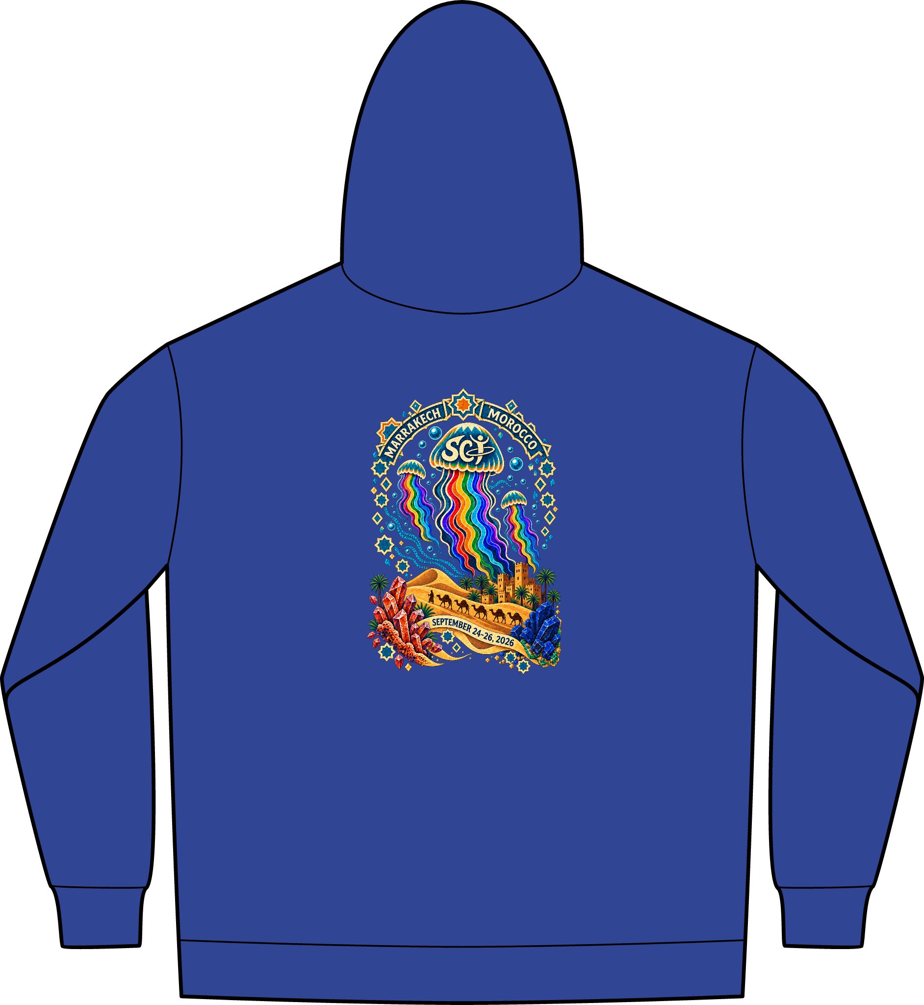 Morocco SCI 2026 Women's Full-Zip Hoodie - Image 11