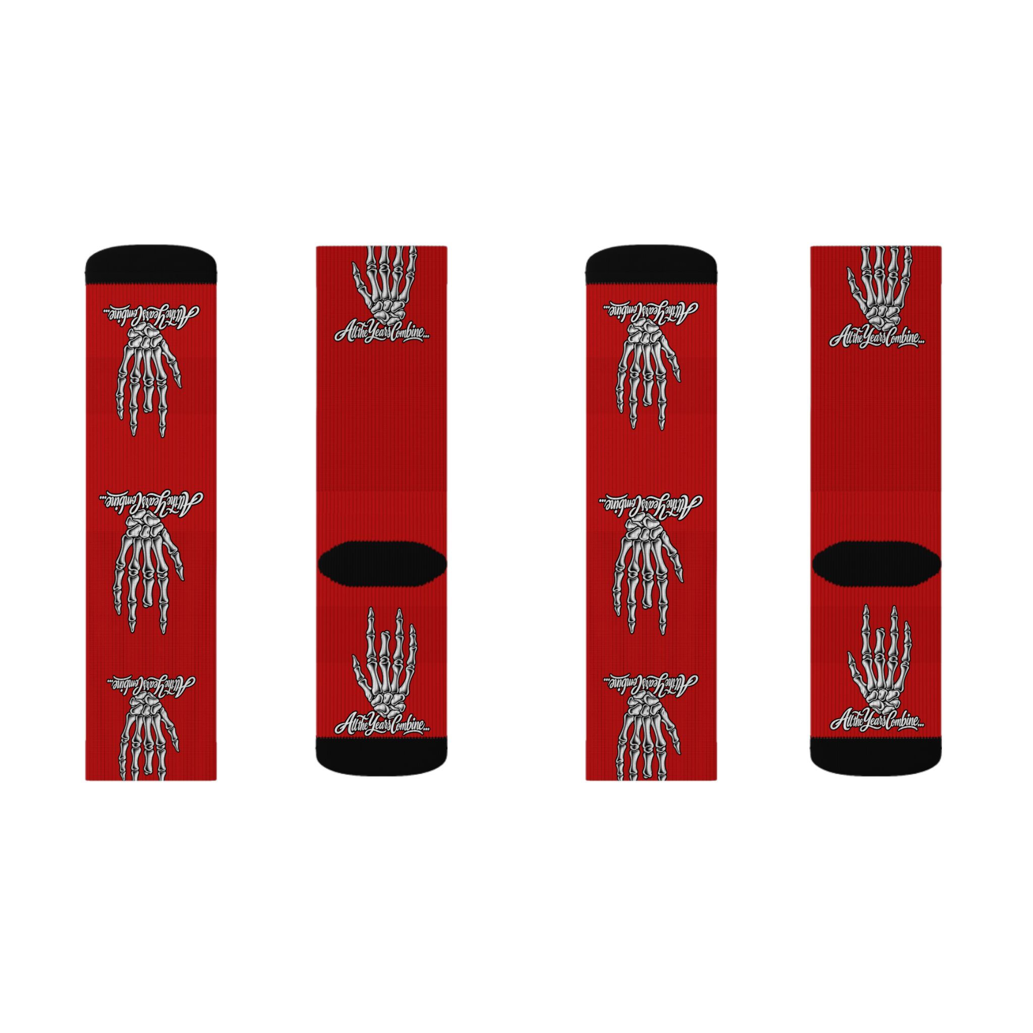 All the Years Combine — Red Crew Socks - Image 10