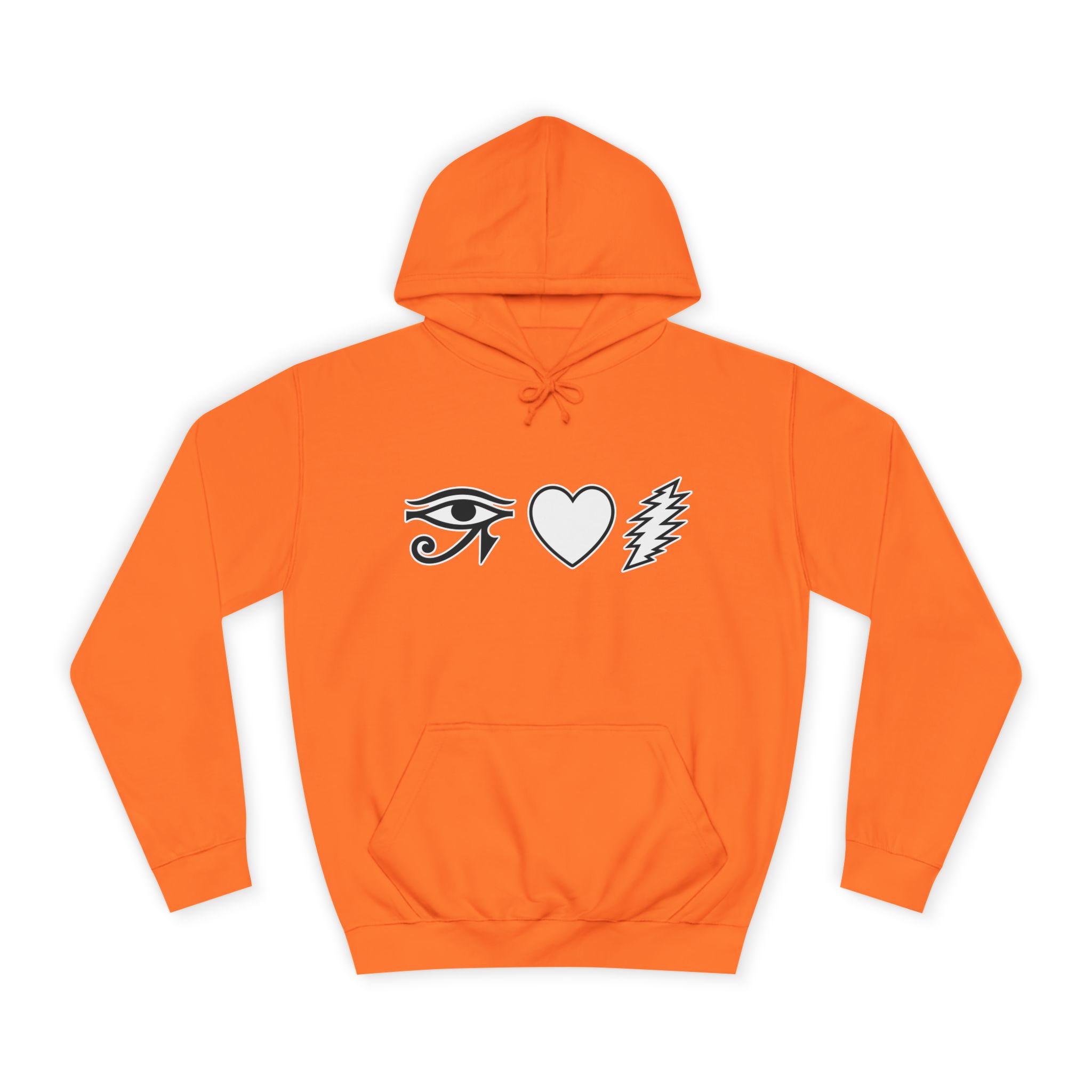 Eye Heart Bolt Hoodie Pullover - Image 13