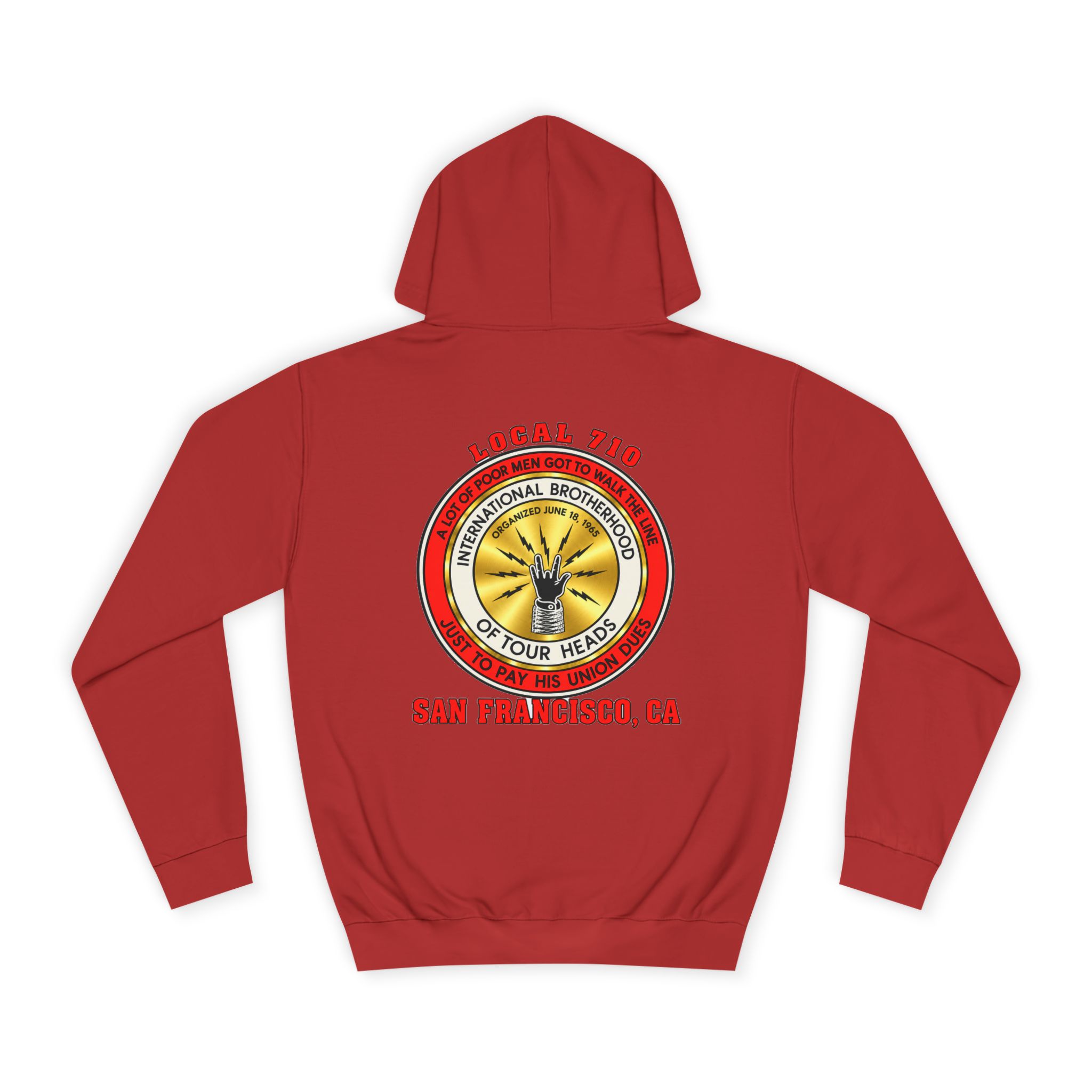 International Brotherhood of Tour Heads Hooded Sweatshirt - Image 70
