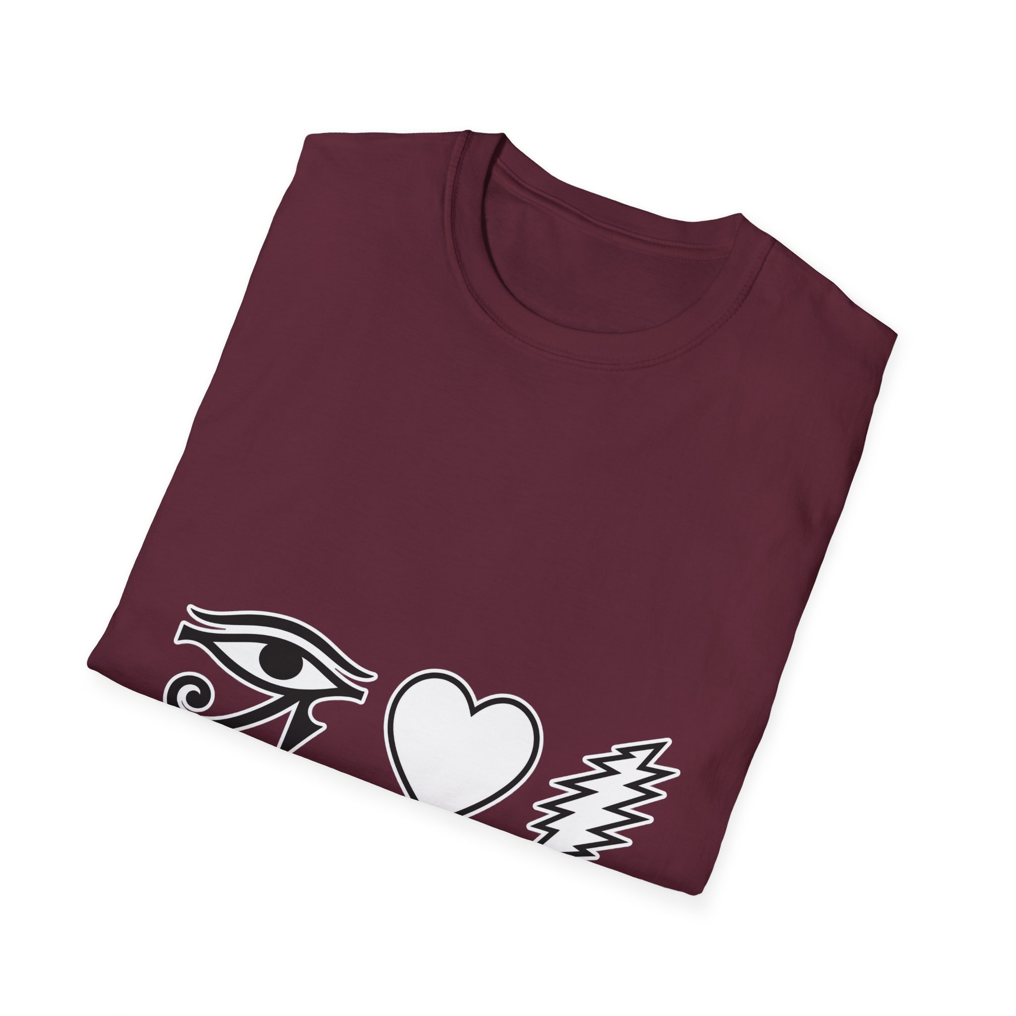 Eye Heart Bolt Super Soft T-Shirt - Image 16