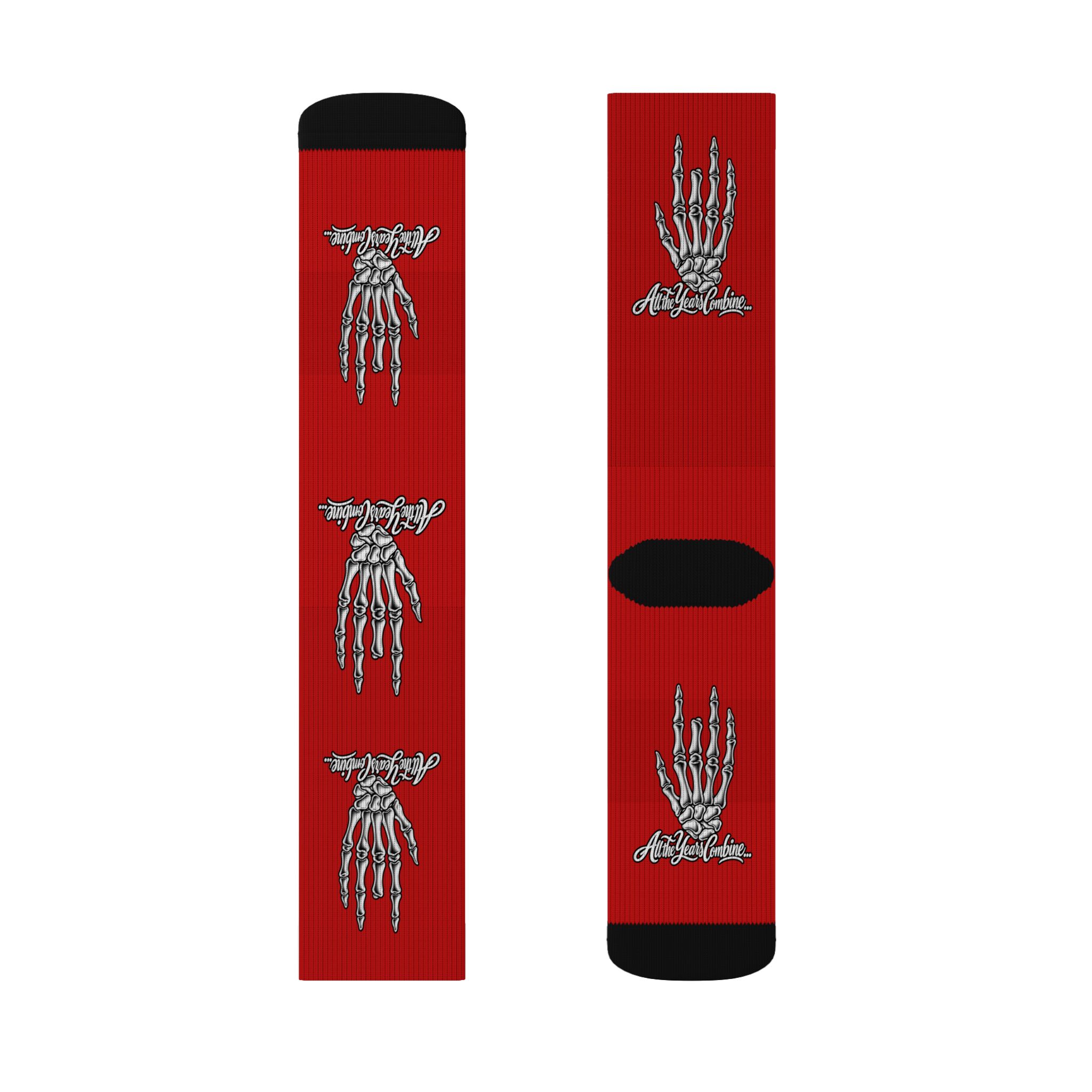 All the Years Combine — Red Crew Socks - Image 8