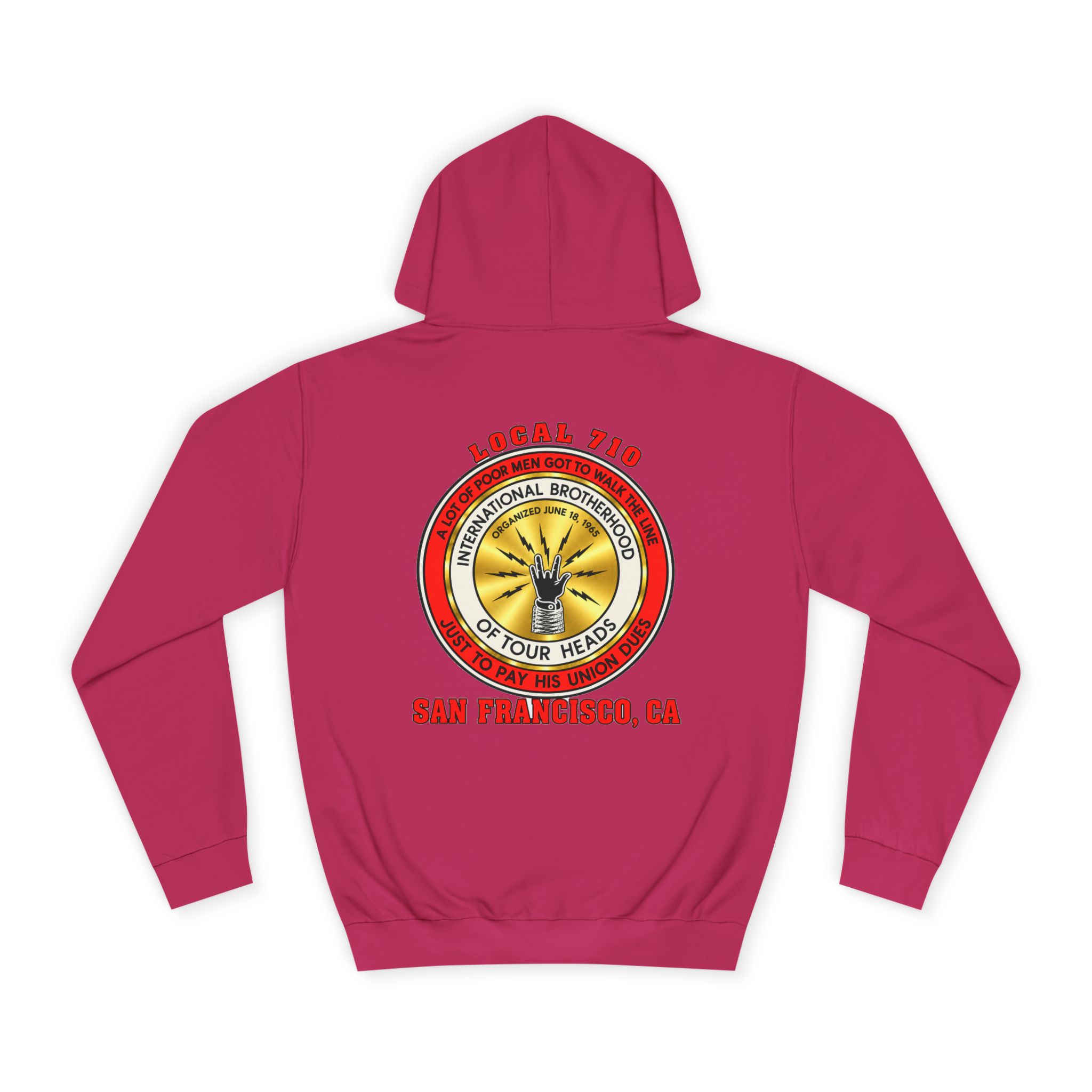 International Brotherhood of Tour Heads Hooded Sweatshirt - Image 62